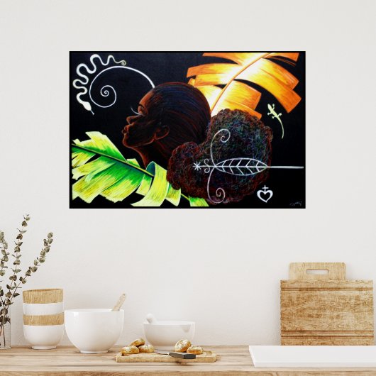 Bliss Pastel Poster (Küche)