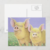 Bliss Postkarte (Vorne/Hinten)