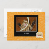 Bliss Postkarte (Vorne/Hinten)