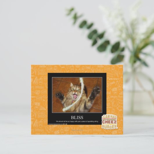 Bliss Postkarte (Stehend Vorderseite)