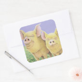 Bliss Quadratischer Aufkleber (Umschlag)