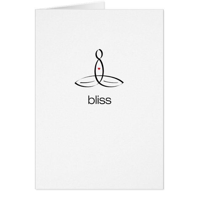 Bliss - Schwarzer Regular-Stil (Vorne)