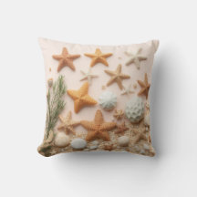 Bliss Starfish Throw Kissen