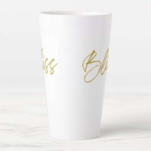 Bliss Tall Latte Tasse (Vorderseite)