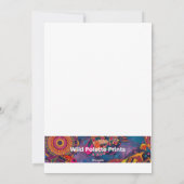 Blissartige Hippo-Blank-Note-Karte Feiertagskarte (Rückseite)