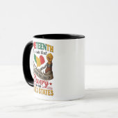 Blissboy Funny Juneteenth T-Shirt Novelty , junete Tasse (Vorderseite Links)