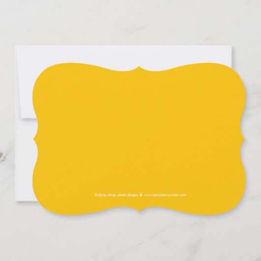 Blisses Laurel EDITABLE FARBE Save the Date Card (Rückseite)