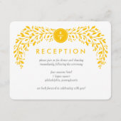 Blisses Laurel EDITABLE FARBenkarte Begleitkarte (Vorderseite)