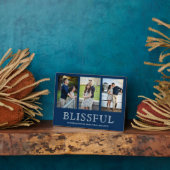 Blisses Weihnachten 3 Foto Collage Fotoplatte (Seite)