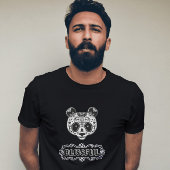 BLISSFUL 3D-Textentwurf T-Shirt