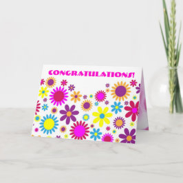 Blissful Baby Dusche Karte