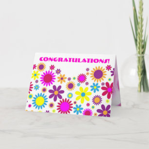 Blissful Baby Dusche Karte