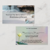 Blissful beruhigende terminkarte (Vorne/Hinten)