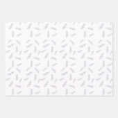 Blissful Blues Collection WRapping Paper Geschenkpapier Set (Vorderseite)