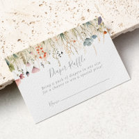 Blissful Boho Wildblume Diaper Raffel Ticket