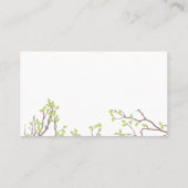 Blissful Branch Table Escort Platzkarte (Rückseite)