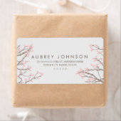 Blissful Branches adressieren Labels (Insitu)