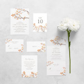 Blissful Branches Wedding RSVP Karte