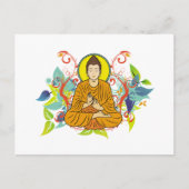 Blissful Buddha Postkarte (Vorderseite)
