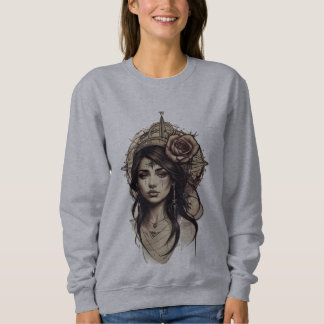 Blissful Compass Rose Apparel Sweatshirt