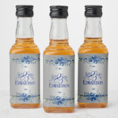 Blissful Elegant Alkoholflaschenetikett (Flaschen)