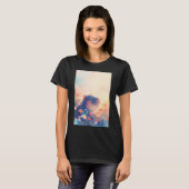 Blissful Hippo in a Dreamy Meadow T-Shirt (Vorne ganz)