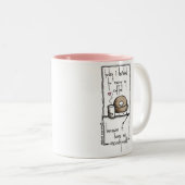 Blissvoll Kaffee Zweifarbige Tasse (VorderseiteRechts)