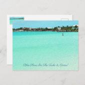 BLISTEN IN DEN TURKS & CAICOS POSTKARTE (Vorne/Hinten)