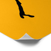 Blisterpackung Käfer Silhouette Poster (Ecke)