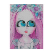 Blithe a Pink Blume Fee schweigend wünschen