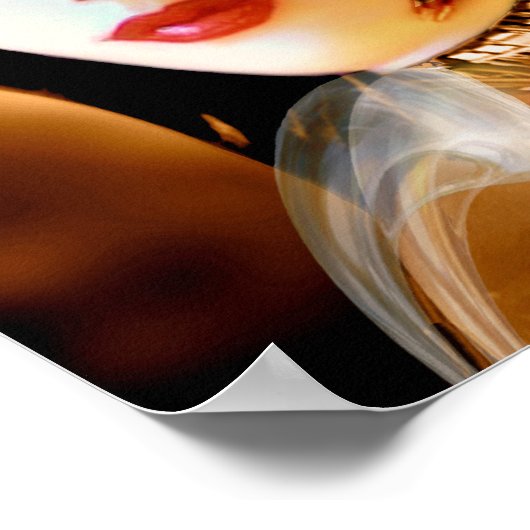 Blithe Print Poster (Ecke)