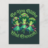 Blithe und Broccoli Postkarte (Vorderseite)