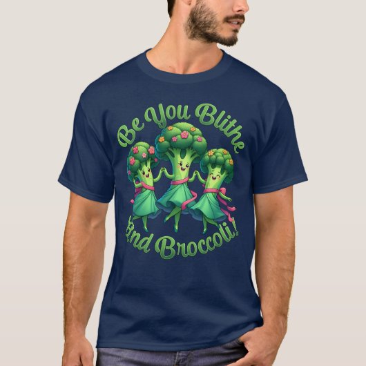 Blithe und Broccoli T-Shirt (Vorderseite)