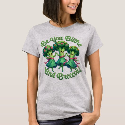 Blithe und Broccoli T-Shirt (Vorderseite)
