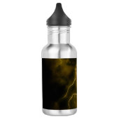 Blitz-Blitz Edelstahlflasche (Links)