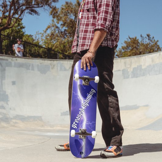 Blitz Bold greased Lightning DD Brand Skatebo Skateboard (Außenbereich 2)