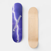 Blitz Bold greased Lightning DD Brand Skatebo Skateboard (Vorderseite)