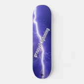 Blitz Bold greased Lightning DD Brand Skatebo Skateboard (Vorderseite)