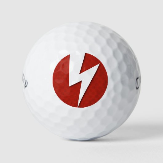 Blitz, Bolzen Golfball (Vorderseite)