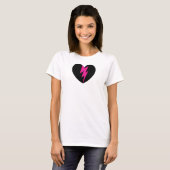 Blitz-Bolzen-Herz T-Shirt (Vorne ganz)