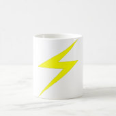 Blitz-Bolzen Kaffeetasse (Mittel)