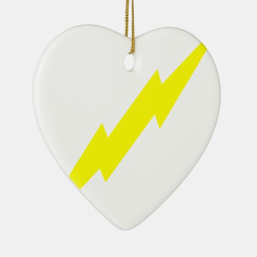 Blitz-Bolzen Keramikornament (Rechts)