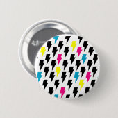 Blitz-Bolzen-Knopf Button (Vorne & Hinten)