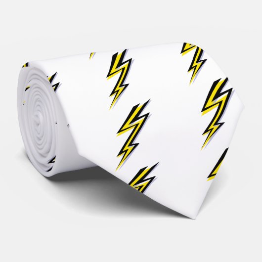 Blitz-Bolzen! Krawatte (Gerollt)