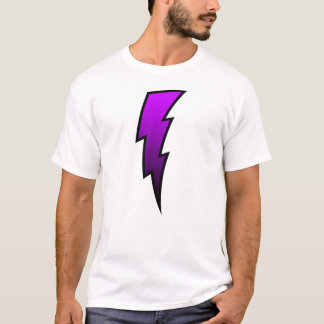 Blitz-Bolzen - lila T-Shirt