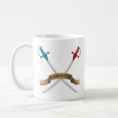 Blitz der StahlTasse Kaffeetasse (Links)