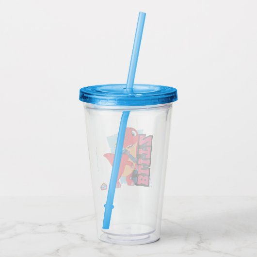 Blitz | Dino Ranch Acryltrinkbecher (Rückseite)