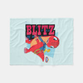 Blitz | Dino Ranch Fleecedecke (Vorderseite (Horizontal))