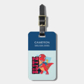 Blitz | Dino Ranch Gepäckanhänger (Vorderseite vertikal)