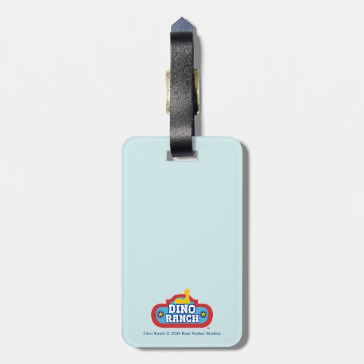 Blitz | Dino Ranch Gepäckanhänger (Rückseite vertikal)